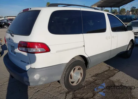 2001 Toyota Sienna Le from USA, damaged, VIN 4T3ZF13C31U339205